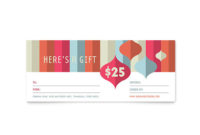 Modern Ornaments Gift Certificate Template Word Publisher Throughout Free Publisher Gift Certificate Template