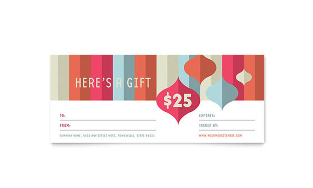 Modern Ornaments Gift Certificate Template Word Publisher Throughout Free Publisher Gift Certificate Template