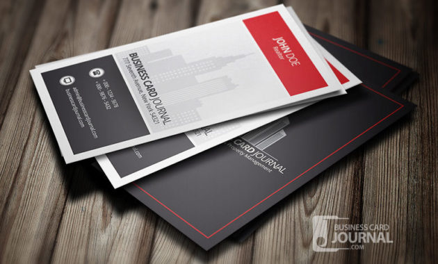Modern Real Estate Business Card Vector Download With Real Estate Business Cards Templates Free