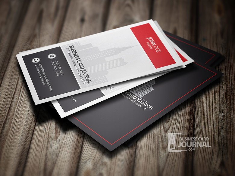 Modern Real Estate Business Card Vector Download With Real Estate Business Cards Templates Free
