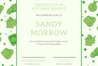 Money Pattern Funny Certificate Templatescanva With With Regard To Funny Certificate Templates