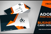 Moshims Bisnes Kad Professional Throughout Photoshop Cs6 Business Card Template