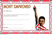 Most Improved Student Certificate 10 Template Designs Free For Amazing Essay Writing Competition Certificate 9 Designs