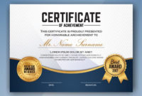 Multipurpose Professional Certificate Template Design Within Amazing Art Award Certificate Free Download 10 Concepts
