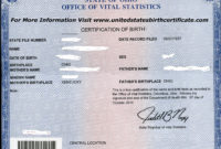 Need A Copy Of Your Ohio Birth Certificate Wecanhelp For Quality Novelty Birth Certificate Template