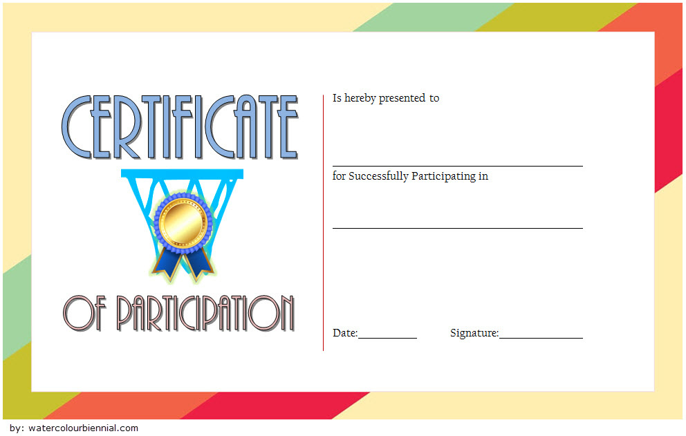 Netball Participation Certificate Templates 7 Throughout Volleyball Participation Certificate