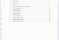New Process Mapping Template Word Audiopinions Document For Business Process Design Document Template