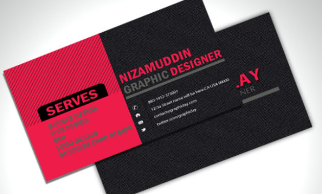 New Stylish Business Card Free Psd File Collections Throughout Business Card Size Photoshop Template