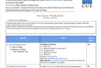 Non Profit Board Of Directors Meeting Agenda Template Intended For Printable Board Agenda Template Non Profit