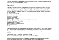 Nsf Engineering Directorate Data Management Plan Template With Free Nsf Proposal Template