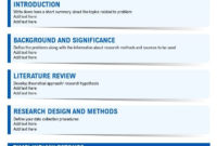 One Page History Research Project Proposal Sample With Regard To One Page Project Proposal Template