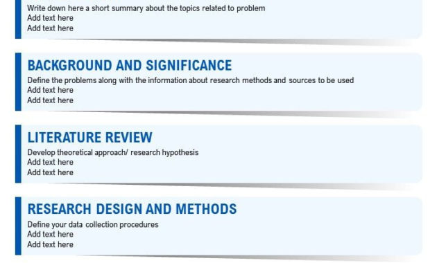 One Page History Research Project Proposal Sample With Regard To One Page Project Proposal Template