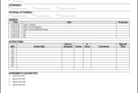 One Sheet Of Music Jaysteeleblog For Printable Six Sigma Meeting Agenda Template