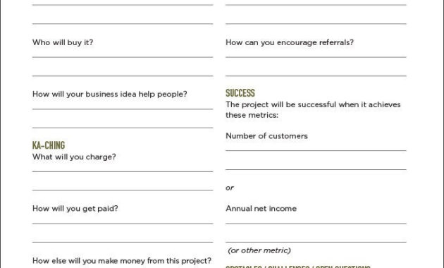 Onepage Business Plan Template 15 Free Word Pdf With Regard To Free Document Templates For Business