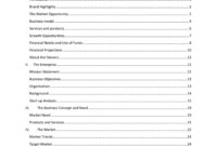 Online Fashion Boutique Business Plan Template Sample Regarding Online Store Business Plan Template