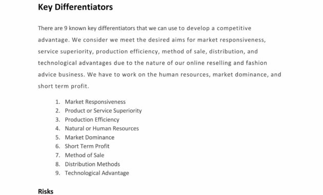 Online Fashion Boutique Business Plan Template Sample With Regard To Boutique Business Plan Template