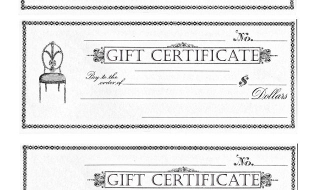 Online Gift Certificate Maker Elegant Free Printable Gift With Regard To Free Elegant Gift Certificate Template
