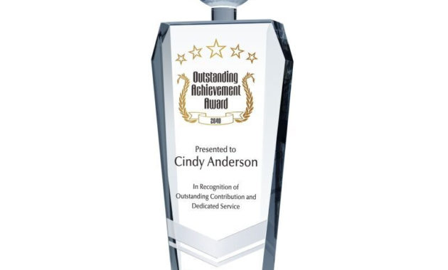 Outstanding Achievement Award Pertaining To Outstanding Achievement Certificate