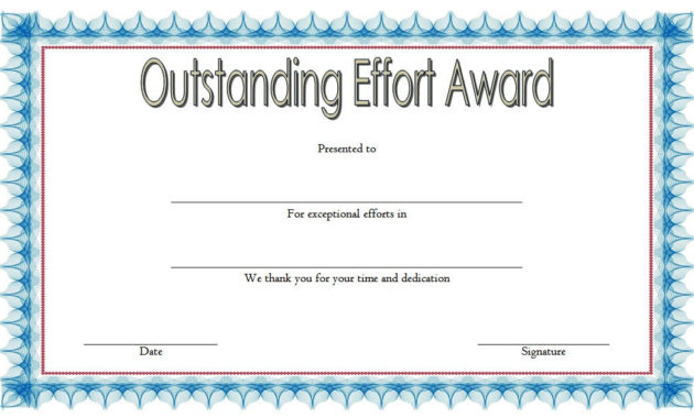 Outstanding Effort Certificate Template 10 Great Designs With Quality 9 Math Achievement Certificate Template Ideas
