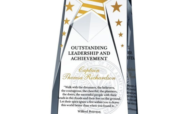 Outstanding Leadership And Achievement Award Wording With Regard To Outstanding Achievement Certificate