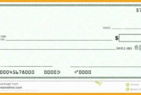 Oversized Check Template Free Of Big Checks Presentation Intended For Presentation Check Template