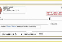 Oversized Check Template Free Of Big Checks Presentation Regarding Printable Presentation Check Template