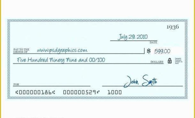 Oversized Check Template Free Of Big Checks Presentation With Regard To Printable Presentation Check Template