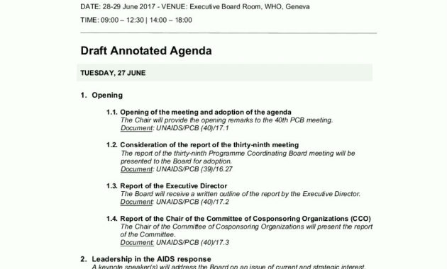 Pack Meeting Agenda Template Templatesz234 Throughout Cub Scout Pack Meeting Agenda Template