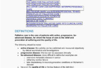Palliative Care Family Meeting Template Williamsonga Throughout Palliative Care Family Meeting Template