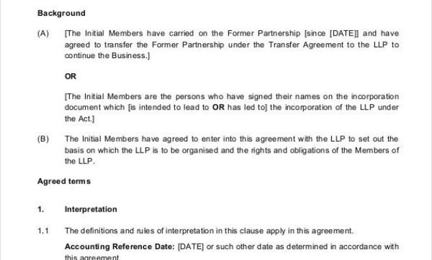 Partnership Agreement 20 Free Word Pdf Documents Intended For Business Partnership Agreement Template Pdf