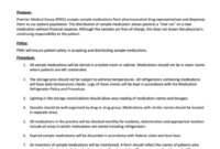 Patient Medication Distribution Log Template Printable Pdf For Medication Refrigerator Temperature Log Template