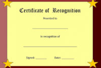 Pdfsappreciationcertificateprintable Intended For Manager Of The Month Certificate Template