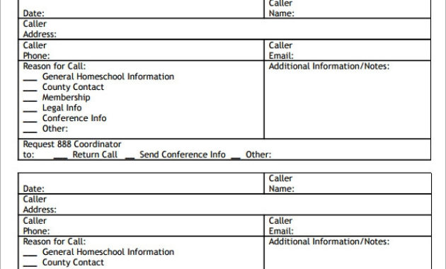 Phone Log Template 8 Free Pdf Doc Download With Regard To Phone Message Log Template