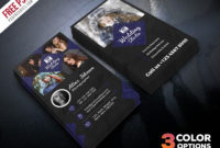 Photographer Business Card Template Psd Download Psd With Free Business Card Templates For Photographers