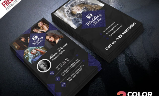 Photographer Business Card Template Psd Download Psd With Free Business Card Templates For Photographers