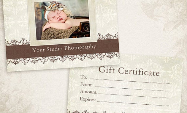 Photography Gift Certificate Photoshop Template Pertaining To Printable Printable Photography Gift Certificate Template