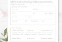 Photography Payment Plan Form Template Business Forms For Inside Photography Business Forms Templates