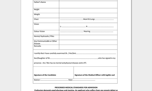 Physical Fitness Certificate For Govt Job Pdf Amatfitnessco Within Printable Physical Fitness Certificate Templates