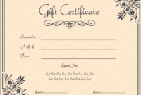 Pin Templates 6 Business Gift Certificate Templates To Within Editable Fitness Gift Certificate Templates
