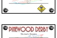 Pinewood Derby Derby And Certificate Templates On Pinterest Regarding 5K Race Certificate Template