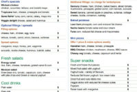 Planning Your Menu Healthy Eating Advisory Service Regarding Australian Government Business Plan Template