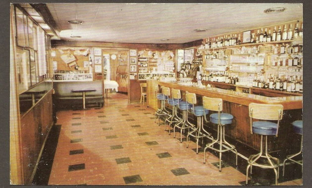 Postcard Danny'S Hideaway Bar Restaurant New York Inside Restaurant Gift Certificates New York City Free