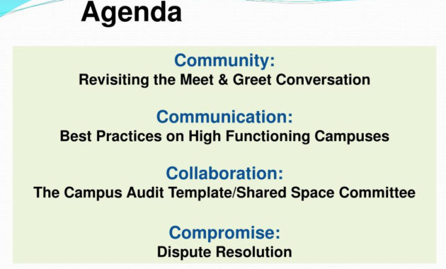Ppt Community Communication Collaboration Compromise With Regard To Free Collaboration Meeting Agenda Template