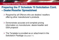 Ppt How To Obtain A Gsa It Schedule 70 Contract For Small Business Subcontracting Plan Template