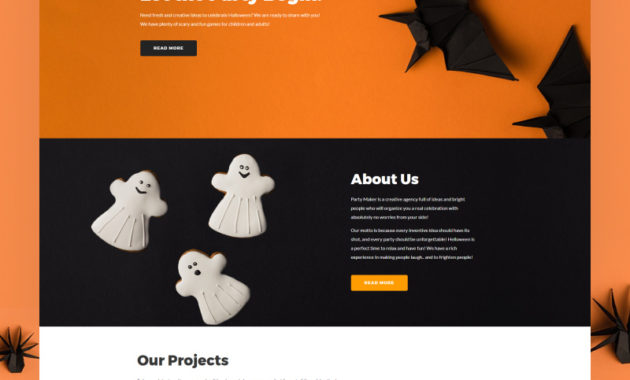 Premium Halloween WordPress Themes 2020 Templatemonster Pertaining To Printable Halloween Costume Certificate Template