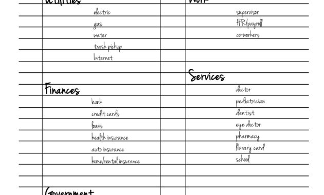 Printable Address Change Checklist Template Business Psd In Business Change Of Address Template