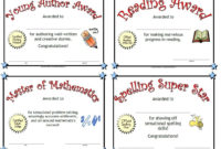 Printable Awards Free Printable Student Award With Printable Academic Award Certificate Template