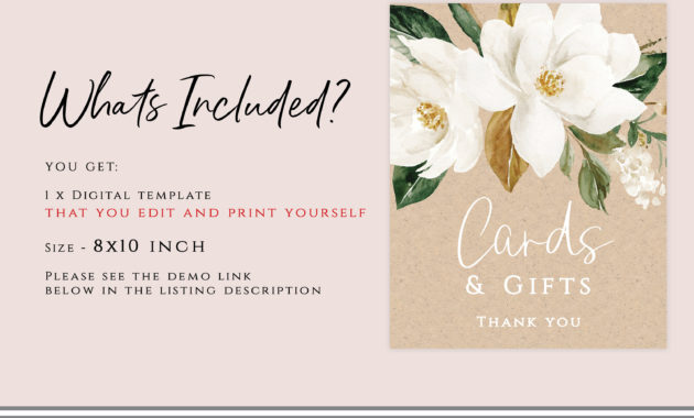 Printable Baby Shower Sign Template Cards And Gifts Regarding Quality Baby Shower Gift Certificate Template