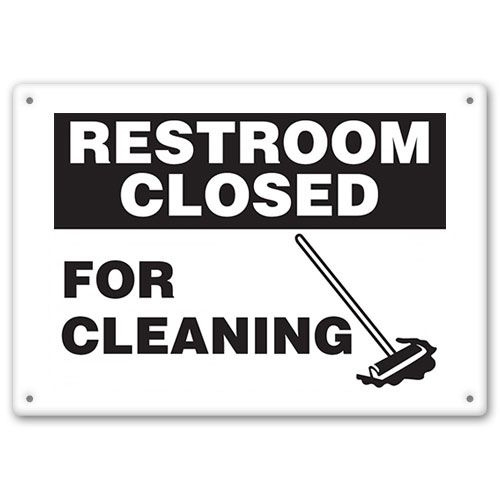 Printable Bathroom Closed Sign Image Of Bathroom And Closet With Business Closed Sign Template