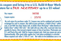 Printable Build A Bear Certificate Printabletemplates Regarding Best Build A Bear Birth Certificate Template